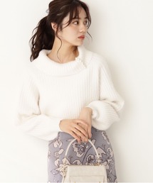 PROPORTION BODY DRESSING | 【美人百花11月号 掲載商品】＜Ｅ＞ルーズネックフェザーニット / 1211275001(ニット/セーター)