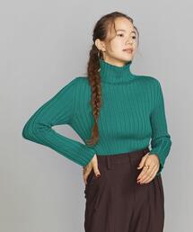 BEAUTY&YOUTH UNITED ARROWS | BY リブタートルネック ニット -ウォッシャブル-(ニット/セーター)