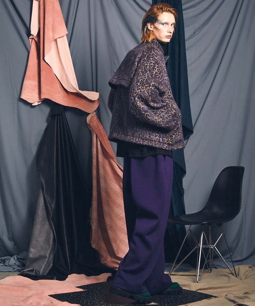 MAISON SPECIAL（メゾンスペシャル）の「《ユニセックスアイテム》エアクッションダンボールプライムワイドパンツ 【MAISON SPECIAL/メゾンスペシャル】（その他パンツ・メンズ・ネイビー/ブラック/グリーン/ピンク/オフホワイト・0/2/1）」の18枚目の写真