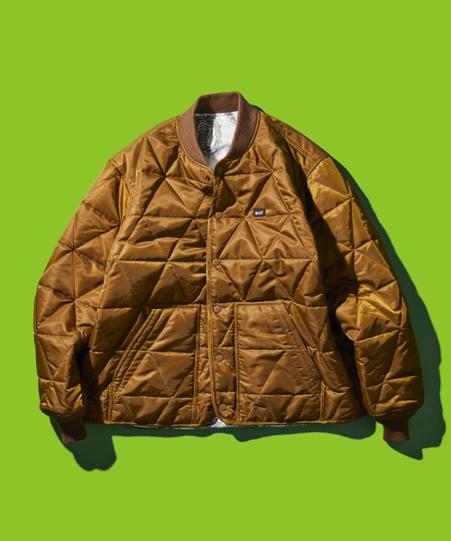 レア！HUF cleonpeterson コラボ ナイロンボンバージャケット L HUF