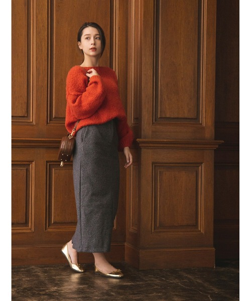 fifth(フィフス)の「【スタイリストプロデュース】スクエアトゥバレエシューズ(パンプス・レディース・ブラック/シルバー/ゴールド・22.5cm/23.5cm/24.5cm/23.0cm/24.0cm/25.0cm)」の5枚目の写真