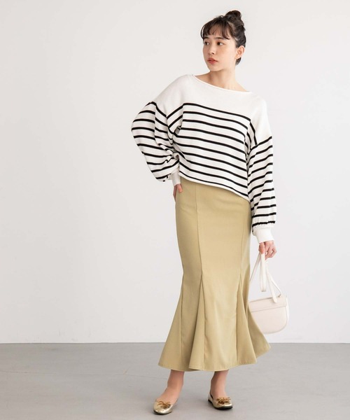 fifth(フィフス)の「【スタイリストプロデュース】スクエアトゥバレエシューズ(パンプス・レディース・ブラック/シルバー/ゴールド・22.5cm/23.5cm/24.5cm/23.0cm/24.0cm/25.0cm)」の9枚目の写真