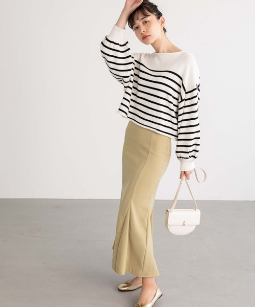 fifth(フィフス)の「【スタイリストプロデュース】スクエアトゥバレエシューズ(パンプス・レディース・ブラック/シルバー/ゴールド・22.5cm/23.5cm/24.5cm/23.0cm/24.0cm/25.0cm)」の10枚目の写真