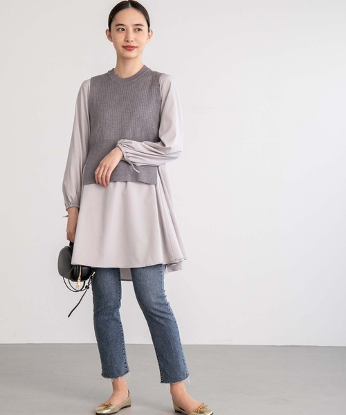 fifth(フィフス)の「【スタイリストプロデュース】スクエアトゥバレエシューズ(パンプス・レディース・ブラック/シルバー/ゴールド・22.5cm/23.5cm/24.5cm/23.0cm/24.0cm/25.0cm)」の11枚目の写真