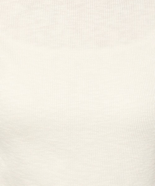 studio CLIP（スタディオクリップ）の「[10/6instaLIVE着用]スラブメローハイネックプルオーバー（Tシャツ/カットソー・レディース・サックスブルー/ピンク/モカ/アイボリー・MEDIUM/LARGE）」の20枚目の写真