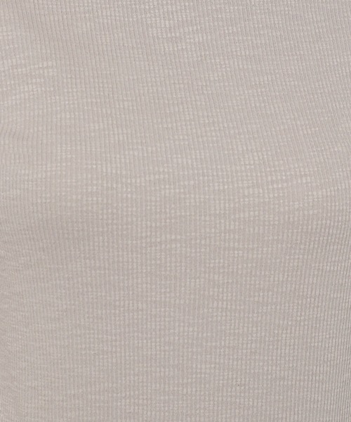 studio CLIP（スタディオクリップ）の「[10/6instaLIVE着用]スラブメローハイネックプルオーバー（Tシャツ/カットソー・レディース・サックスブルー/ピンク/モカ/アイボリー・MEDIUM/LARGE）」の21枚目の写真