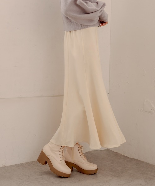 OLIVE des OLIVE（オリーブデオリーブ）の「【WEB限定】オトナマーメイドスカート（スカート・レディース・ブラック/ブラウン/ボルドー/アイボリー/グリーン・FREE）」の2枚目の写真