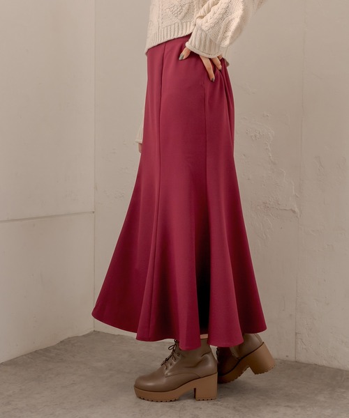 OLIVE des OLIVE（オリーブデオリーブ）の「【WEB限定】オトナマーメイドスカート（スカート・レディース・ブラック/ブラウン/ボルドー/アイボリー/グリーン・FREE）」の5枚目の写真