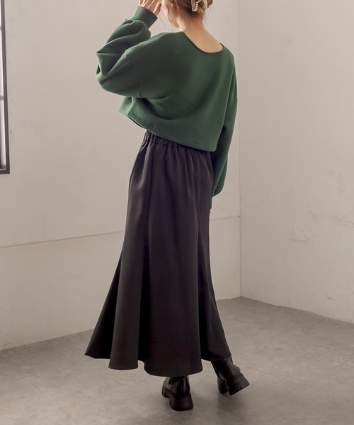 OLIVE des OLIVE（オリーブデオリーブ）の「【WEB限定】オトナマーメイドスカート（スカート・レディース・ブラック/ブラウン/ボルドー/アイボリー/グリーン・FREE）」の20枚目の写真