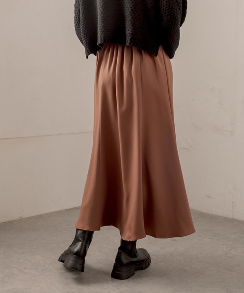 OLIVE des OLIVE（オリーブデオリーブ）の「【WEB限定】オトナマーメイドスカート（スカート・レディース・ブラック/ブラウン/ボルドー/アイボリー/グリーン・FREE）」の13枚目の写真