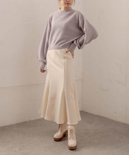 OLIVE des OLIVE（オリーブデオリーブ）の「【WEB限定】オトナマーメイドスカート（スカート・レディース・ブラック/ブラウン/ボルドー/アイボリー/グリーン・FREE）」の16枚目の写真