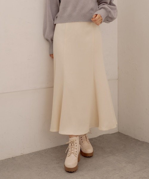 OLIVE des OLIVE（オリーブデオリーブ）の「【WEB限定】オトナマーメイドスカート（スカート・レディース・ブラック/ブラウン/ボルドー/アイボリー/グリーン・FREE）」の12枚目の写真