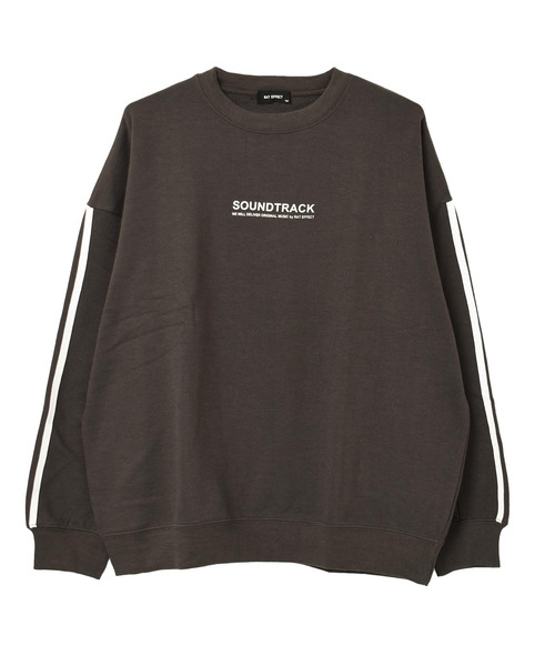 RAT EFFECT（ラットエフェクト）の「【裏起毛】袖ライントレーナー（スウェット・キッズ・アイボリー/グリーン/チャコールグレー/ライトブルー/ブラック/グレー・130/160/140/120/150/170）」の22枚目の写真