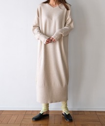 2WAYニットロングワンピース
