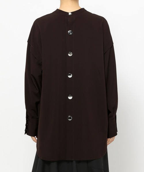 PAGEBOY（ページボーイ）の「2WAYチュニックブラウス（シャツ/ブラウス・レディース・オフホワイト/ダークブラウン/グレイッシュベージュ・FREE）」の18枚目の写真