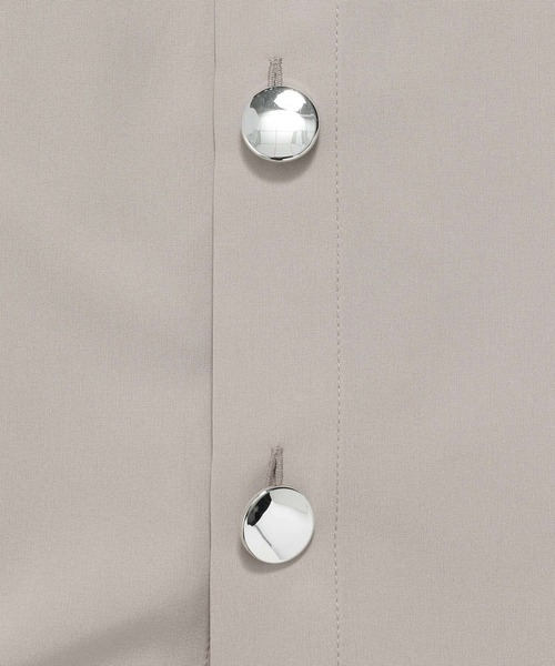 PAGEBOY（ページボーイ）の「2WAYチュニックブラウス（シャツ/ブラウス・レディース・オフホワイト/ダークブラウン/グレイッシュベージュ・FREE）」の19枚目の写真