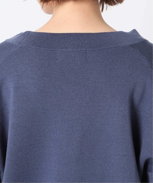 SLOBE IENA(スローブイエナ)の「ウォッシャブルミラノリブカーディガン【手洗い可能】◆(カーディガン/ボレロ・レディース・ブラウン/ブラック/ネイビー系/グリーン・FREE)」の18枚目の写真