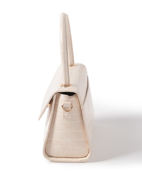 GLOBAL WORK（グローバルワーク）の「2WAYワンハンドルショルダー/258229（ショルダーバッグ・レディース・アイボリー/グリーン/ブラック・ONE SIZE）」の6枚目の写真