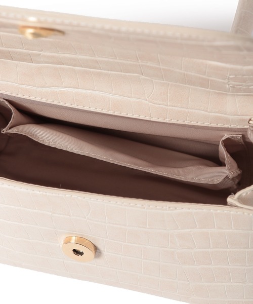 GLOBAL WORK（グローバルワーク）の「2WAYワンハンドルショルダー/258229（ショルダーバッグ・レディース・アイボリー/グリーン/ブラック・ONE SIZE）」の11枚目の写真