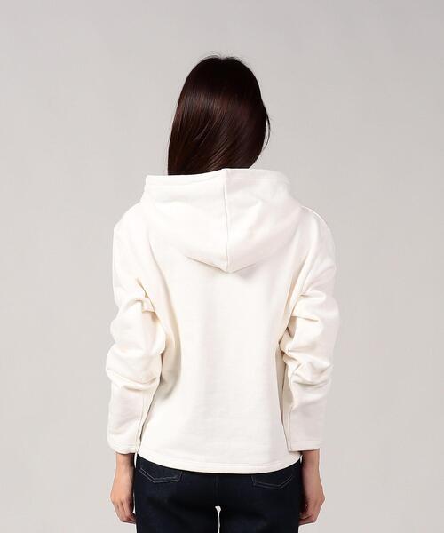 agnes b.(アニエスベー)の「WEB限定 SDF0 SWEAT ロゴフーディー(パーカー・レディース・ホワイト系その他・1/2/3)」の2枚目の写真