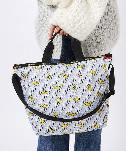 レスポートサック ポケモン Deluxe Easy Carry Tote ピカチュウモノグラム トートバッグ Lesportsac レスポートサック のファッション通販 Zozotown
