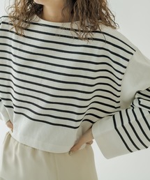 mystic | ショートバスクボーダープルオーバー(Tシャツ/カットソー)