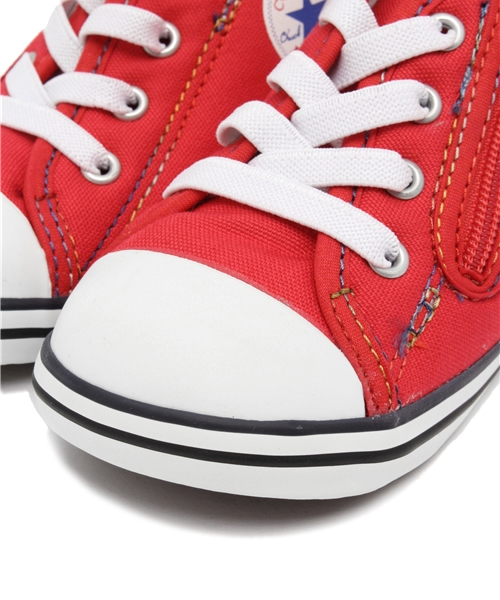 CONVERSE(コンバース)の「BABY ALL STAR N RBW Z / ベビー オールスター N RBW Z(スニーカー・キッズ・ホワイト/レッド・14cm/13cm/14.5㎝/13.5㎝/15cm/12cm/12.5cm)」の5枚目の写真