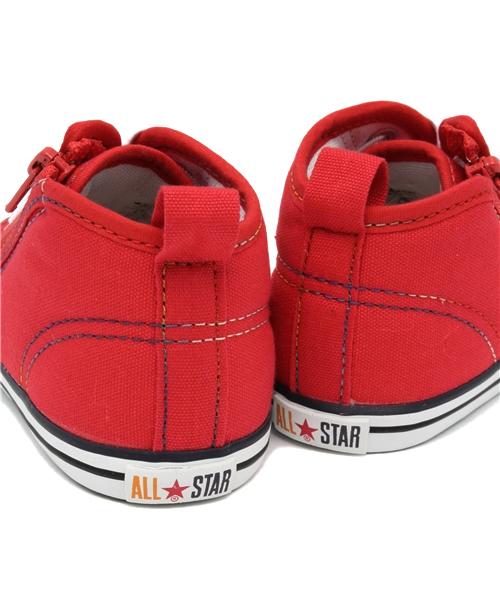 CONVERSE(コンバース)の「BABY ALL STAR N RBW Z / ベビー オールスター N RBW Z(スニーカー・キッズ・ホワイト/レッド・14cm/13cm/14.5㎝/13.5㎝/15cm/12cm/12.5cm)」の8枚目の写真