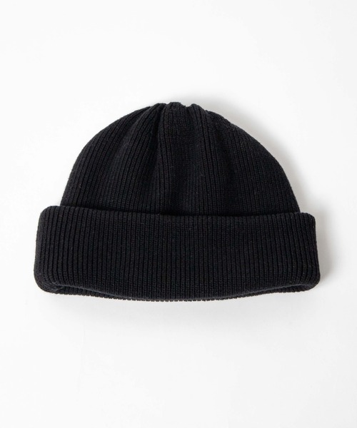 WEGO（ウィゴー）の「WEGO/ヘビーウェイトニットキャップ（ニットキャップ/ビーニー・メンズ・アイボリー/ブラック・FREE）」の9枚目の写真