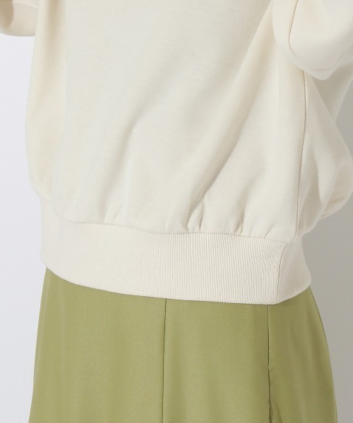 REDYAZEL（レディアゼル）の「オープンショルダーダンボールプルオーバー（Tシャツ/カットソー・レディース・オフホワイト/グリーン/ネイビー・FREE）」の11枚目の写真