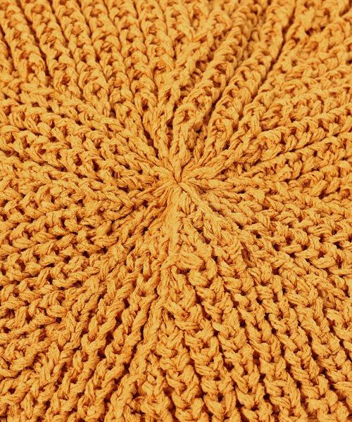 BEAMS（ビームス）の「BEAMS / ニット ベレー帽（ハンチング/ベレー帽・メンズ・ブラック/オリーブ/イエロー・ONE SIZE）」の5枚目の写真