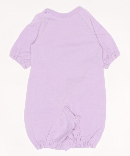 BABYDOLL(ベビードール)の「立体モチーフ2WAYオール 6281B(肌着・キッズ・パープル/オフホワイト・50-70cm)」の3枚目の写真