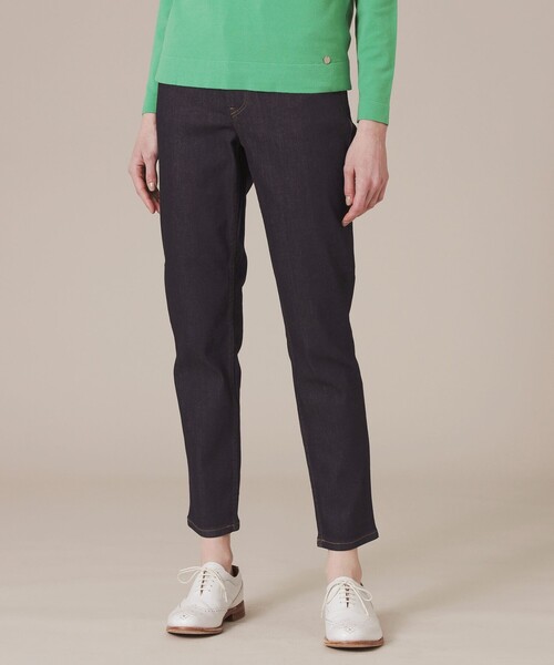 MACKINTOSH LONDON（マッキントッシュ ロンドン）の「ライトオンスデニムスキニーパンツ（デニムパンツ・レディース・ブルー/ネイビー・42/36/40/38）」の2枚目の写真