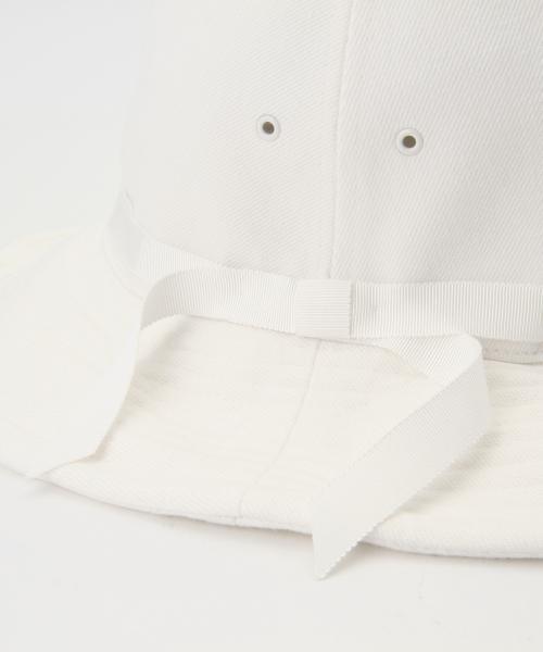 INFIELDER DESIGN（インフィールダーデザイン）の「INFIELDER DESIGN×BEAMS BOY / デニム ハット（ハット・レディース・ホワイト/インディゴブルー・ONE SIZE）」の9枚目の写真