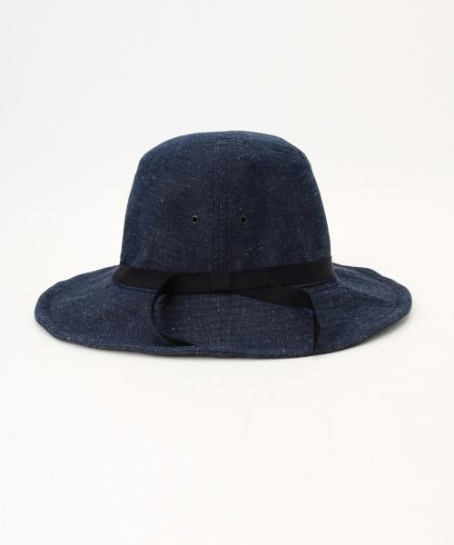 INFIELDER DESIGN（インフィールダーデザイン）の「INFIELDER DESIGN×BEAMS BOY / デニム ハット（ハット・レディース・ホワイト/インディゴブルー・ONE SIZE）」の15枚目の写真