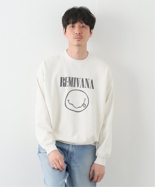 REMI RELIEF（レミレリーフ）の「【REMI RELIEF / レミレリーフ】別注 スウェット(REMIVANA)（スウェット・メンズ・ホワイト・MEDIUM/LARGE）」の13枚目の写真