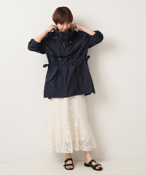 IENA コットンレースティアードスカート38 IENA イエナ コットンレース