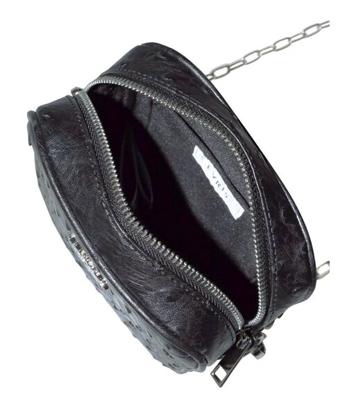 EVRIS（エヴリス）の「【WEB限定】オーストリッチチェーンミニBAG（ショルダーバッグ・レディース・ブラック/ブラウン/グリーン・FREE）」の18枚目の写真