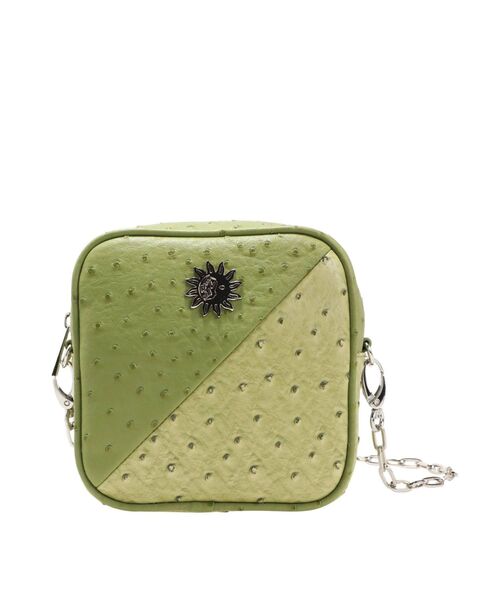 EVRIS（エヴリス）の「【WEB限定】オーストリッチチェーンミニBAG（ショルダーバッグ・レディース・ブラック/ブラウン/グリーン・FREE）」の22枚目の写真