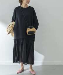 URBAN RESEARCH | 割線ギャザー切替えポンチワンピース(ワンピース)