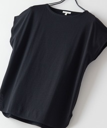 【FORT POINT/フォートポイント】フレンチスリーブスリット入りTシャツ