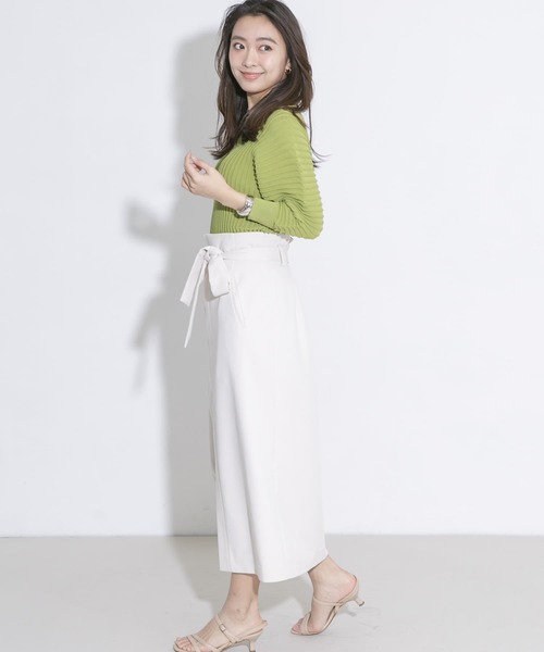 URBAN RESEARCH ROSSO（アーバンリサーチロッソ）の「ホールリブニット（ニット/セーター・レディース・ホワイト系その他/グレー系その他/グリーン系その他・FREE）」の13枚目の写真