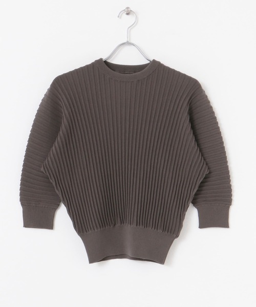 URBAN RESEARCH ROSSO（アーバンリサーチロッソ）の「ホールリブニット（ニット/セーター・レディース・ホワイト系その他/グレー系その他/グリーン系その他・FREE）」の11枚目の写真