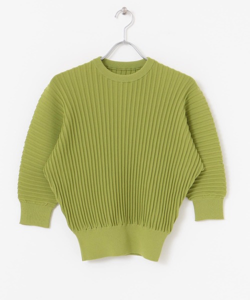 URBAN RESEARCH ROSSO（アーバンリサーチロッソ）の「ホールリブニット（ニット/セーター・レディース・ホワイト系その他/グレー系その他/グリーン系その他・FREE）」の18枚目の写真