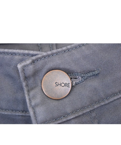SHORE (ショア)の「SHORE アメリカンピマコットンスキニーパンツ(チノパンツ・レディース・ホワイト/ブラック/ベージュ/グレー/マスタード・30/26/27/28/29)」の7枚目の写真
