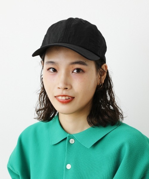 RODEO CROWNS WIDE BOWL（ロデオクラウンズワイドボウル）の「NYLON CAP（キャップ・レディース・キャメル/ブラック/ホワイト・FREE）」の4枚目の写真