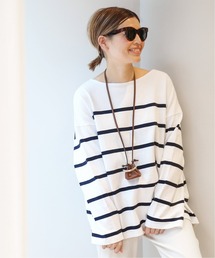 Deuxieme Classe | ワイドボーダーT(Tシャツ/カットソー)