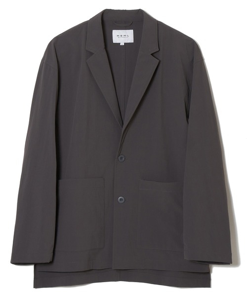 MSML(エムエスエムエル)の「NYLON STRETCH 2B JACKET(テーラードジャケット・メンズ・ブラック/チャコールグレー・M/L)」の13枚目の写真