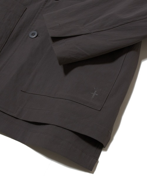 MSML(エムエスエムエル)の「NYLON STRETCH 2B JACKET(テーラードジャケット・メンズ・ブラック/チャコールグレー・M/L)」の16枚目の写真