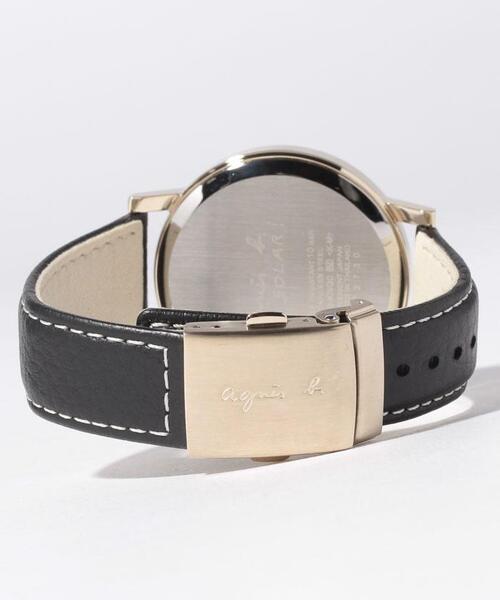 agnes b.(アニエスベー)の「LM02 WATCH FBRD936(アナログ腕時計・メンズ・ブラック・FREE)」の8枚目の写真